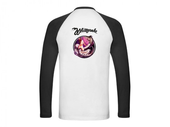 Camiseta Whitesnake Manga Larga